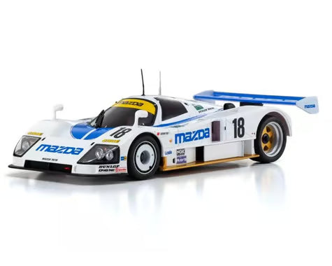 Kyosho MR-04 RWD Mini-Z Readyset w/1991 Mazda 787B LM Body (White/Blue) w/KT-531P 2.4GHz Radio
