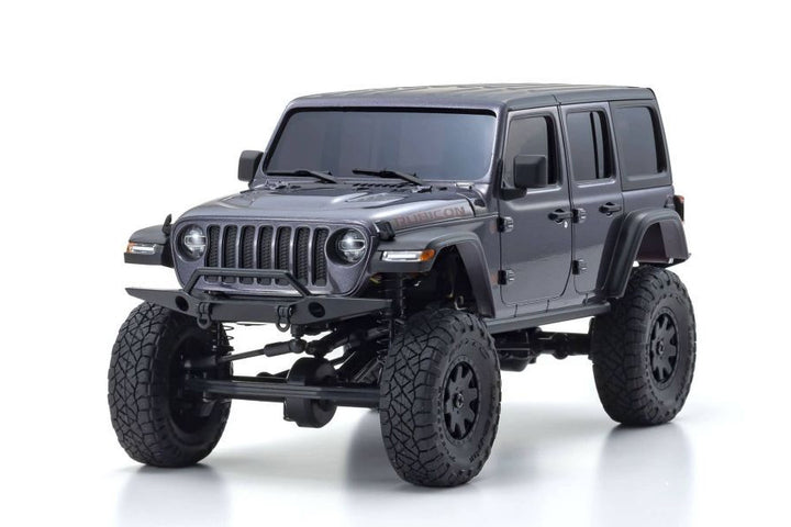 Mini-Z 4x4 Jeep Wrangler Unlimited Rubicon, Granite Crystal Metallic KYOSHO 32521GM