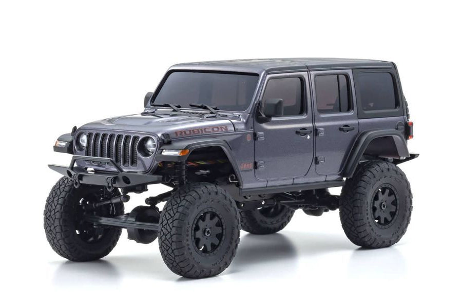 Mini-Z 4x4 Jeep Wrangler Unlimited Rubicon, Granite Crystal Metallic KYOSHO 32521GM