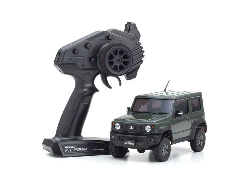 Kyosho Mini Z 4x4 Suzuki Jimny Sierra Medium Gray Ready Set KYO32523G
