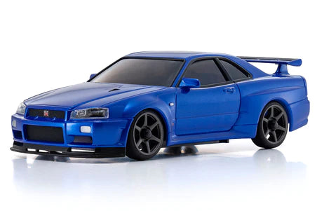 MINI-Z AWD MA-020 Series Readyset Nissan Skyline GT-R V.spec II Nur (R34), Kyosho KYO32629MB