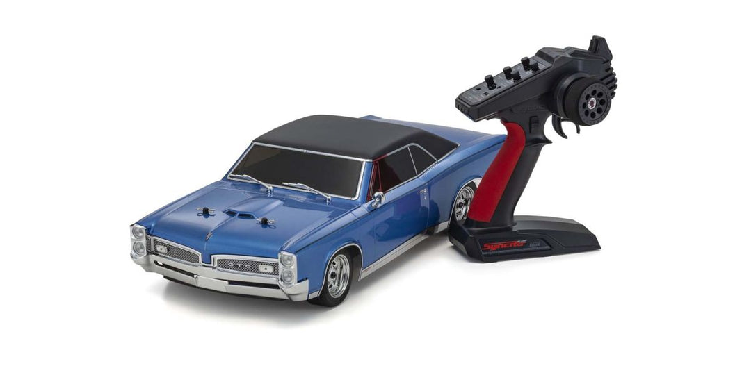 Kyosho EP Fazer Mk2 FZ02L 1967 Pontiac GTO ReadySet (Tyrol Blue) w/Syncro KT-231P+ 2.4GHz Radio