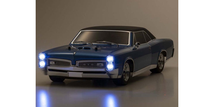 Kyosho EP Fazer Mk2 FZ02L 1967 Pontiac GTO ReadySet (Tyrol Blue) w/Syncro KT-231P+ 2.4GHz Radio