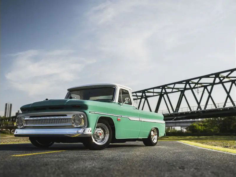 Kyosho 1966 Chevy C10 Fleetside Pickup 1/10 Scale Electric Powered 4WD Fazer Mk2, FZ02 Series KYO34435T1