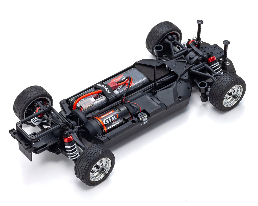 Kyosho Fazer Mk2 1969 Ford Mustang Boss 429 Electric 4WD 1/10 RTR Touring Car (Black Jade) KYO34437T1