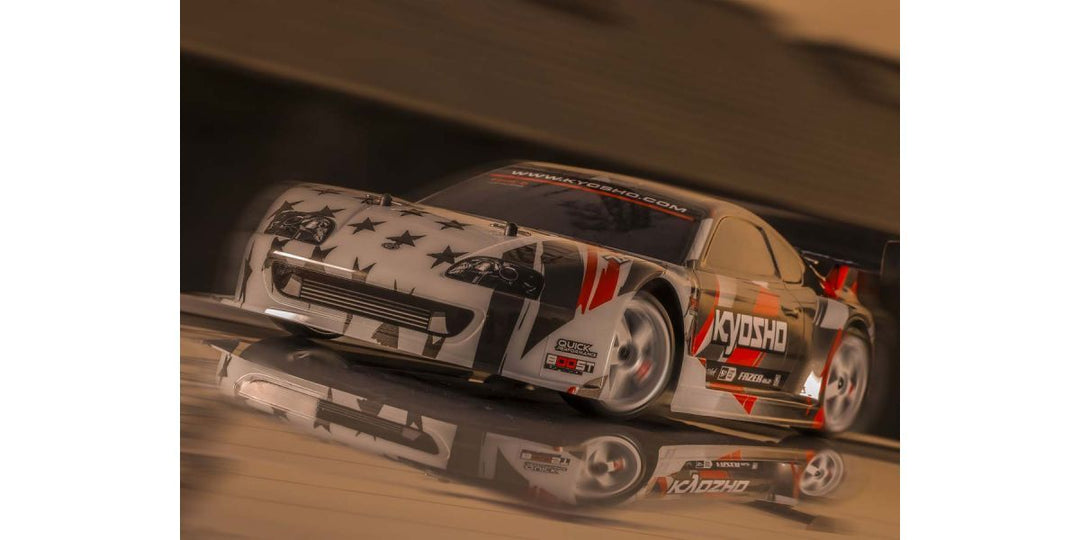 Kyosho Fazer Mk2 FZ02-D Toyota Supra A80 4WD 1/10 RTR Touring Car w/Syncro KT-231P+ 2.4GHz Radio (White)