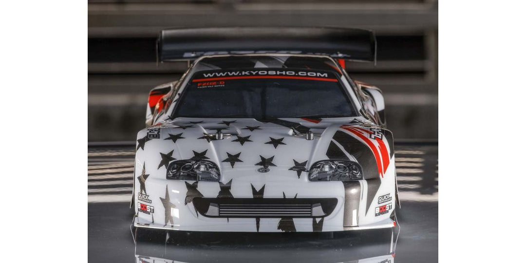 Kyosho Fazer Mk2 FZ02-D Toyota Supra A80 4WD 1/10 RTR Touring Car w/Syncro KT-231P+ 2.4GHz Radio (White)