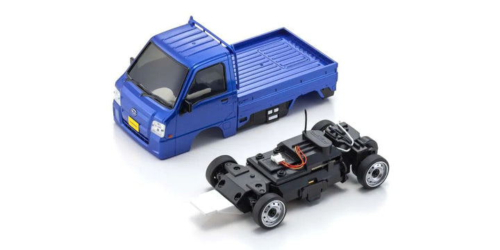 Kyosho First Mini-Z RWD ReadySet w/Subaru KEI Body (Blue) w/2.4GHz Radio