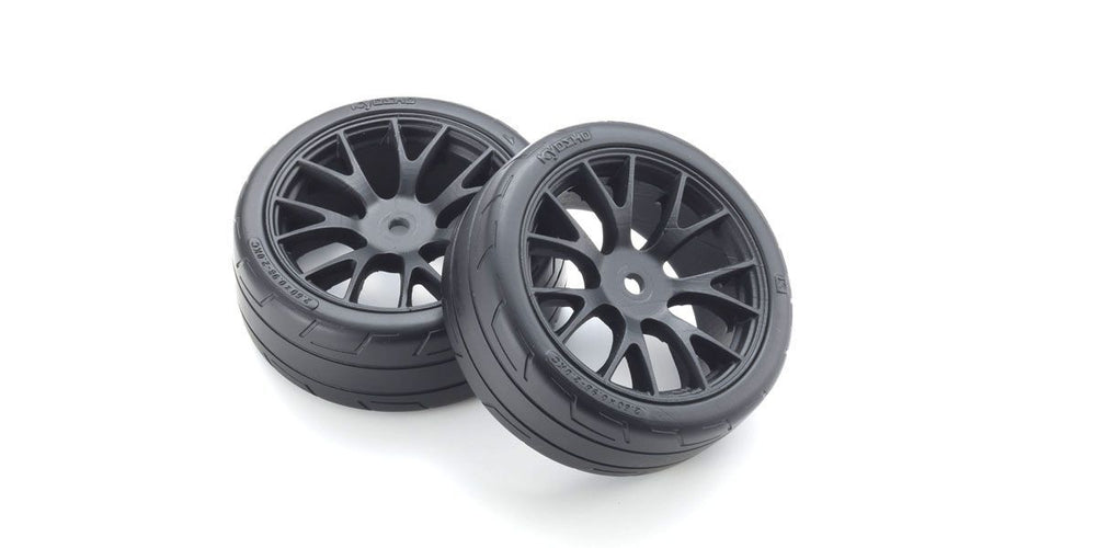 Kyosho Fazer Mk2 Pre-Mounted TC Tire (2) (M)
