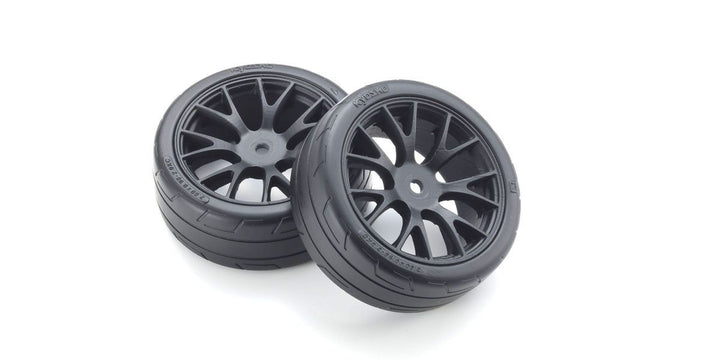 Kyosho Fazer Mk2 Pre-Mounted TC Tire (2) (M)