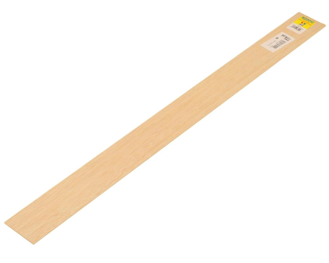 Midwest Balsa Sheet 1/16 x 3 x 36" MID6302