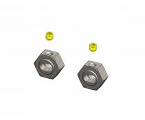 MIP 12140 12mm Hex Adapter Keyed, X-Duty