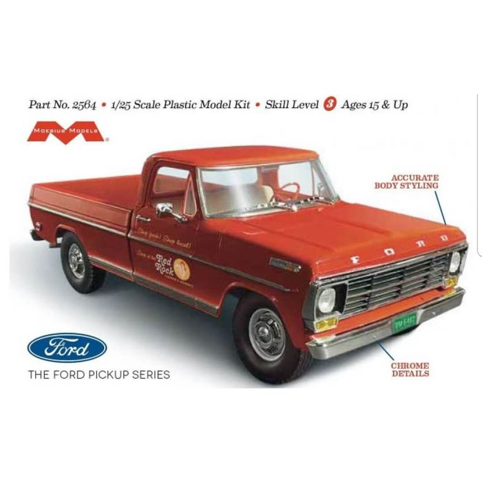 1968 Ford F-250 Custom Cab Pick