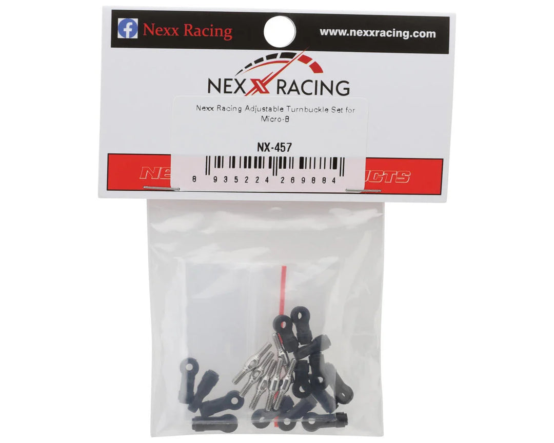 NEXX Racing Losi™ Micro-B Adjustable Turnbuckle Set (6) NX-457