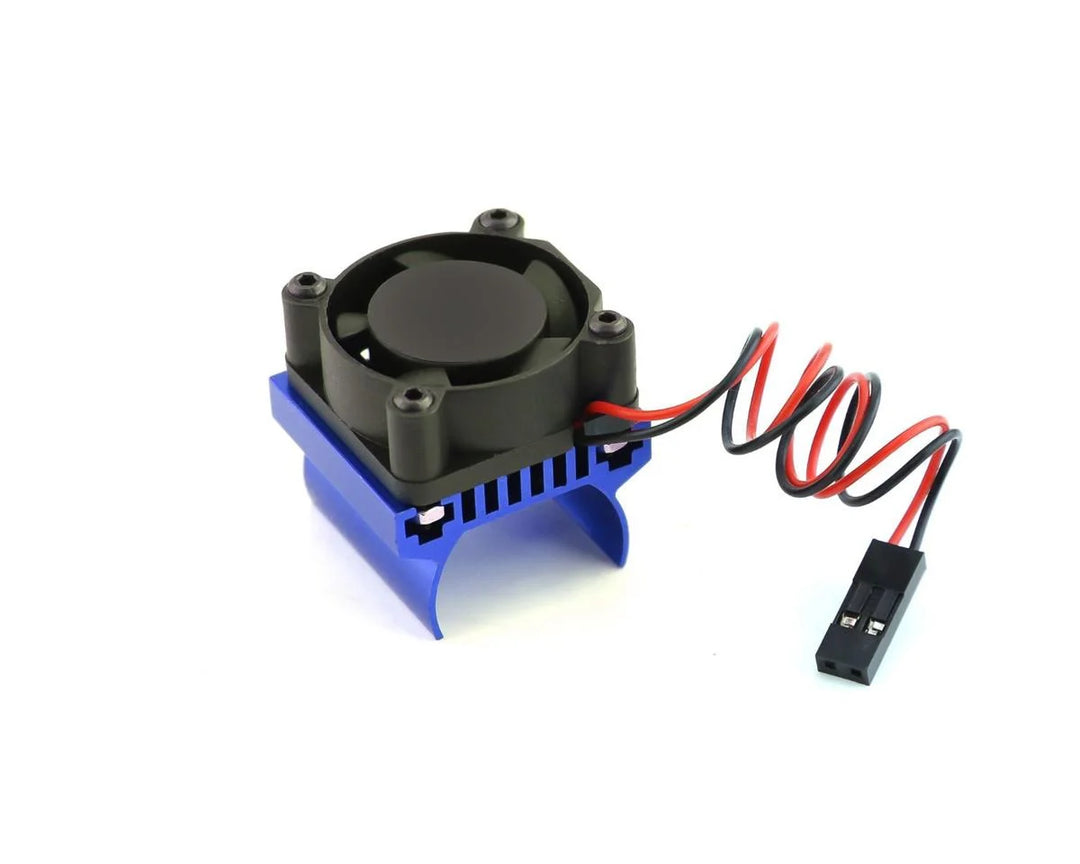 Power Hobby Aluminum Motor Cooling Fan Blue FOR Traxxas TRX-4M PHB6016BLUE
