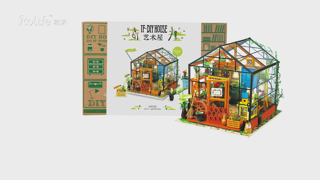 DIY House; Cathy's Flower House Robotime DG104