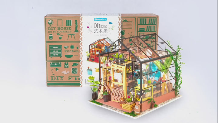 DIY House; Cathy's Flower House Robotime DG104