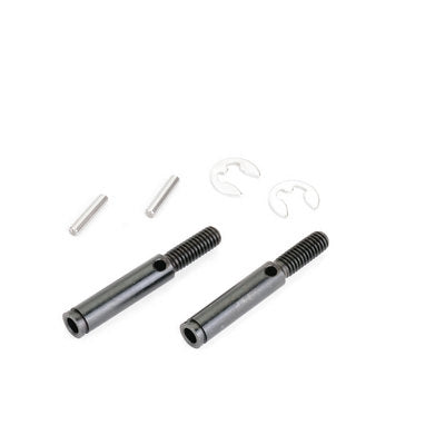RCET 02042 FRONT WHEEL AXLE- PRO2-SC