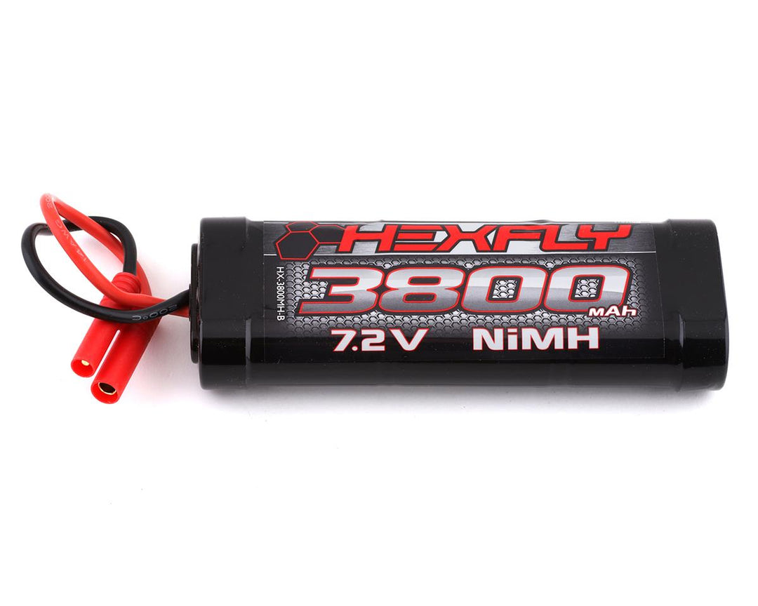 Redcat 6-Cell NiMH Battery w/Banana 4.0 Connector (7.2V/3800mAh)
