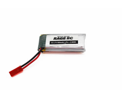 Rage RC 1S 3.7V 1200mAh Battery; Stinger RGR4613
