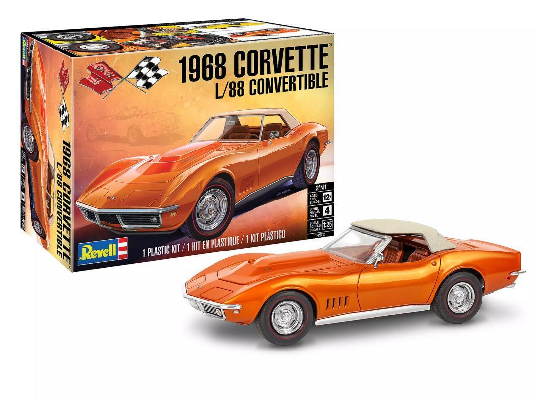 Revell 1/25 68' Corvette L-88 R