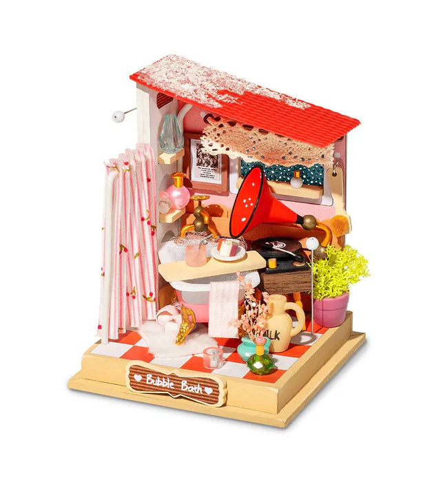 Rolife DS018 Super Mini House Kit - Bubble Bath - Bathroom
