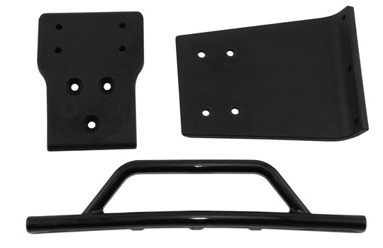 RPM 80022 80022 Fr Bumper+Skid Plate Blk