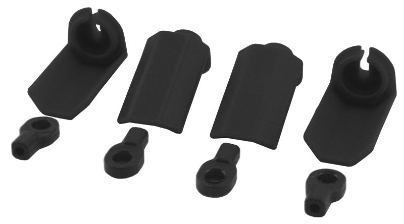 RPM 80402 80402 Shock Shaft Guard Blk TRA