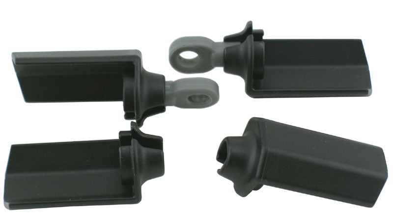 RPM 80572 shock shafts guards, black
