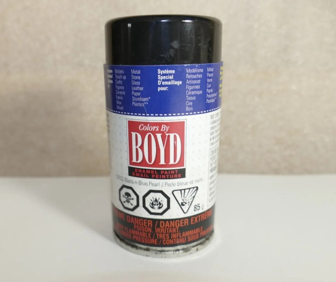 Boyd Spray Enamel 3oz Black-N-B