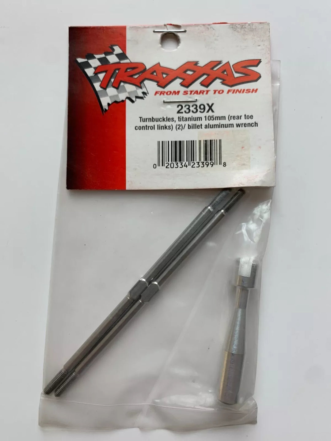 TURNBUCKLES, TITANIUM 105MM (2) Traxxas #2339X
