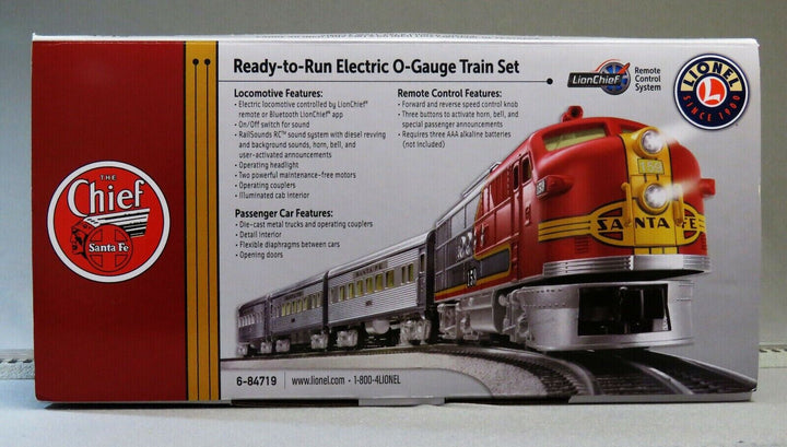 O RTR LionChief SF Super Chief Diesel Psg.Set/FT LNL84719
