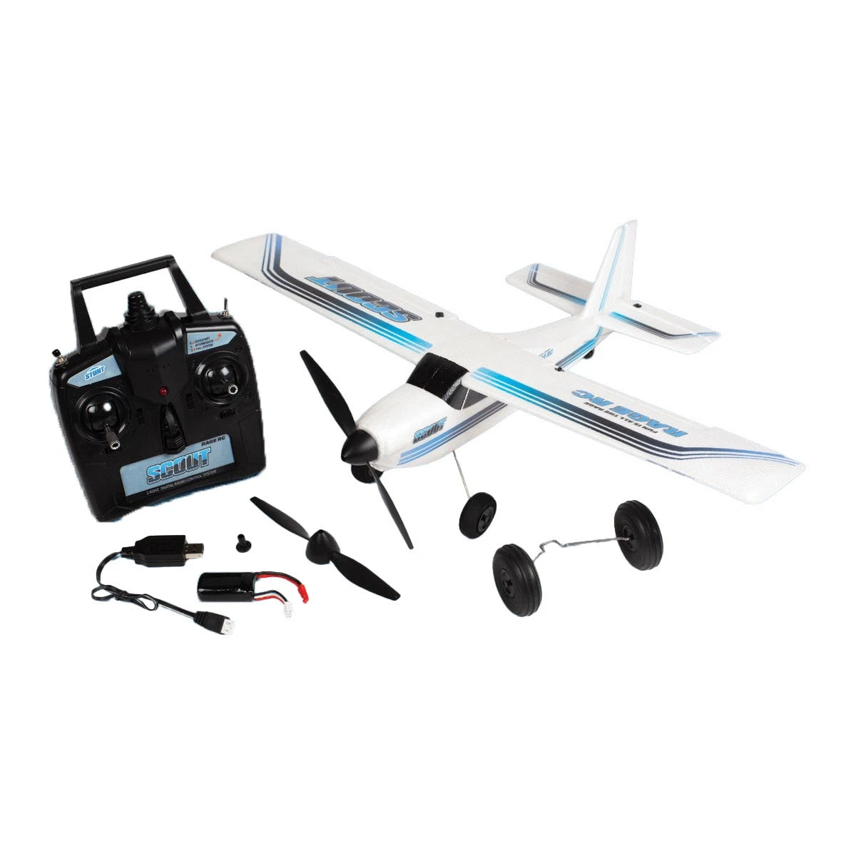 Rage R/C Scout 500mm Brushless RTF Sport Airplane RGRA1604