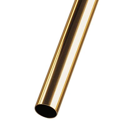 K+S 8139 Round Brass Tube 1/2