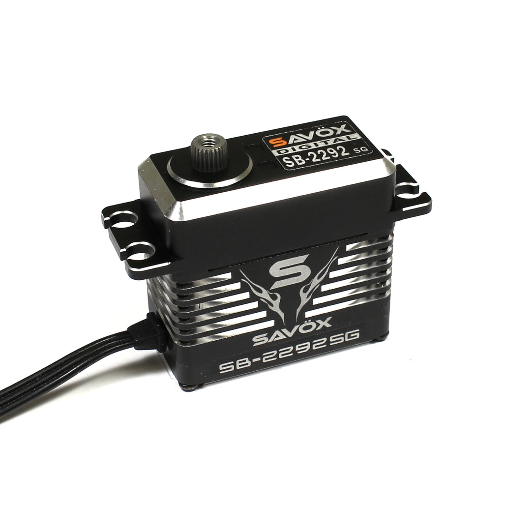 Savox SB-2292SG Black Edition Monster Torque Brushless Steel Gear Servo (High Voltage) SAVSB2292SG