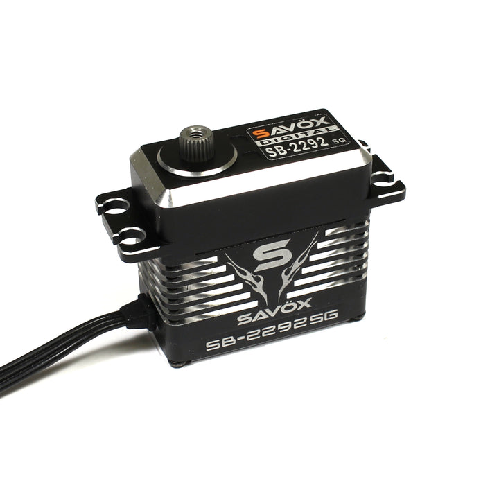 Savox SB-2292SG Black Edition Monster Torque Brushless Steel Gear Servo (High Voltage) SAVSB2292SG