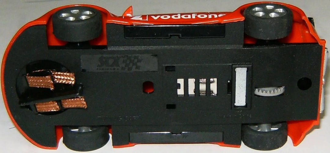 scxred# 2mobil1 SCX 1/43 compact red #2 Mobil 1