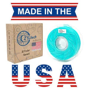 Bahama Blue PLA 3D printer fila