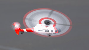 Rage R/C Hero-Copter BL, 4-Blade Brushless RTF Heli; Coast Guard RGR6151