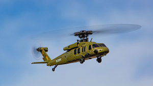 Rage R/C Hero-Copter BL, 4-Blade Brushless RTF Heli; Army RGR6150