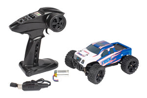 Mini Trek Monster Truck  1/24 RTR - Blue Rage RGRC2491
