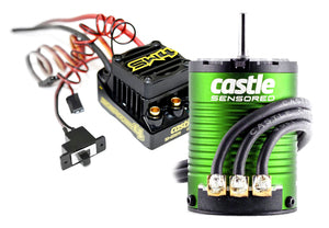 Castle Sidewinder 4 Waterproof Sensorless ESC, w/ 1406-4600kv Sensored Motor CSE010016401, CSE010-0164-01
