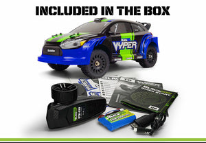 BlackZon Vyper RX 1/16 4WD Rally Car BZN540281, BZN540282