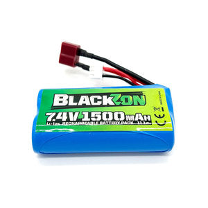 Battery Pack (Li-ion 7.4V, 1500mAh), w/T-Plug, Smyter BlackZon