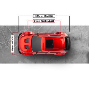 BlackZon Myte R 1/43 Race Car - BZN548101, BZN548100
