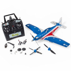 Rage R/C P-51D Miss America Micro RTF Airplane with PASS RGRA1300V3