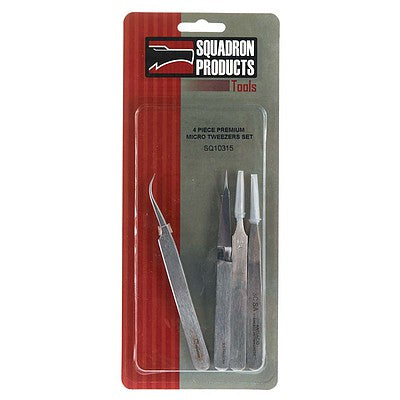 Premium Micro Tweezers Set SQU10315