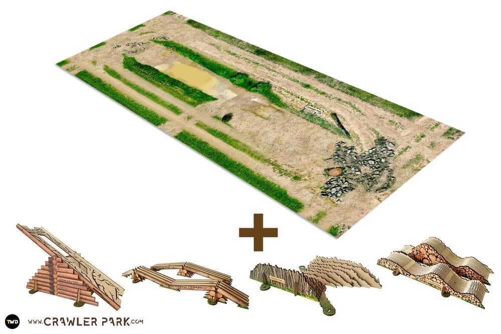 ToysWD STARTER KIT CARPET CIRCUIT RC CRAWLER PARK 1/24 1/18
