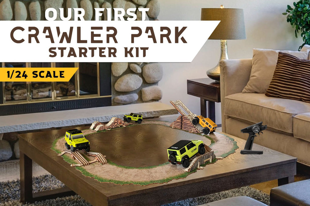 ToysWD STARTER KIT CIRCUIT RC CRAWLER PARK 1/24 1/18