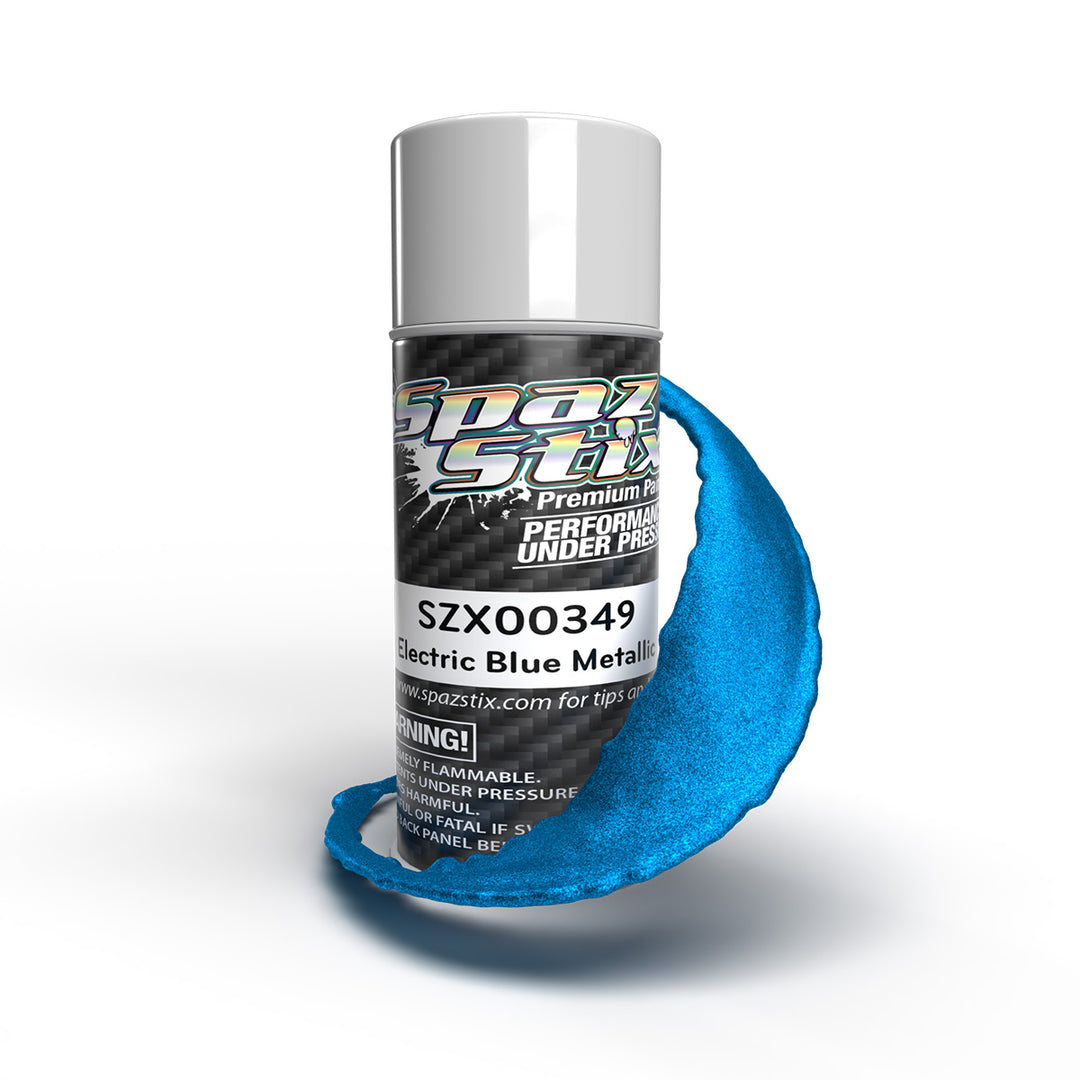 Electric Blue Metallic Aerosol